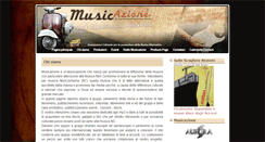 Desktop Screenshot of musicazione.com